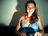 preggo girl in webcam