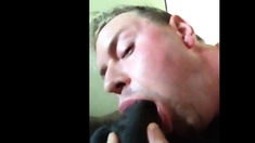 White Guy Sucking BBC