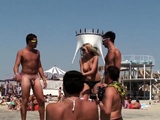 naked guys at the beach