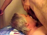 Sucking daddys cock