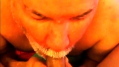 Verbal Portuguese Daddy Floods My Throat With Cum.