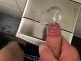 Cumshot Compilation Public Restroom 2018