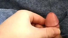 I Jerk Off My Small Penis And Show Balls