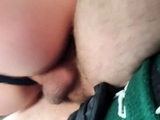 Passionate Car Sex In A Busy Parking Lot