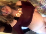 Sexy Crossdresser Masturbating