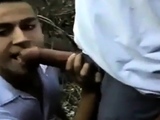 Str8 indian daddy in a park