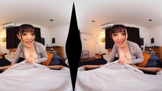 Fetish Asian Japanese Hardcore POV VR sex with buxom