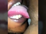 Black Couple's Homemade Orgasm