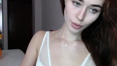 Horny Webcam Babe Solo Masturbation