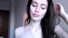 Horny Webcam Babe Solo Masturbation