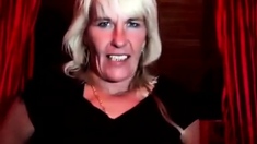 Mature Blonde Masturbating In A Webcam