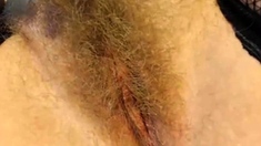 Hairy Blonde Pusy (CloseUp)